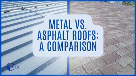 Metal VS. Asphalt Roofs: A Comparison - Noble Roofing